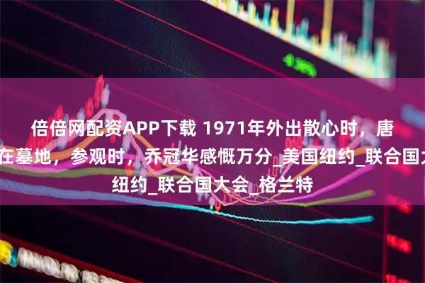 倍倍网配资APP下载 1971年外出散心时，唐明照将车停在墓地，参观时，乔冠华感慨万分_美国纽约_联合国大会_格兰特